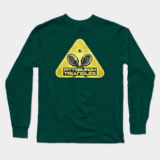 Pittsburgh Triangles Tennis Long Sleeve T-Shirt